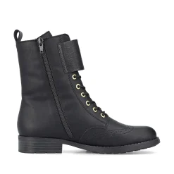 Rieker Ankle Boots & Boots-Women'S Corded Boots Asphalt Black