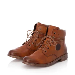 Rieker Ankle Boots & Boots-Women'S Corded Boots Cinnamon Brown