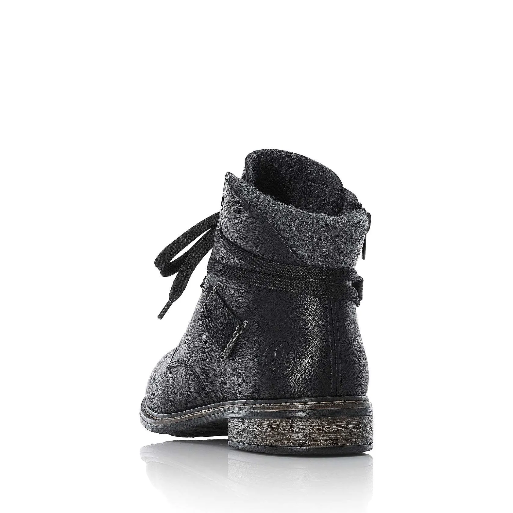 Rieker Ankle Boots & Boots-Women'S Corded Boots Asphalt Black