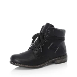 Rieker Ankle Boots & Boots-Women'S Corded Boots Asphalt Black