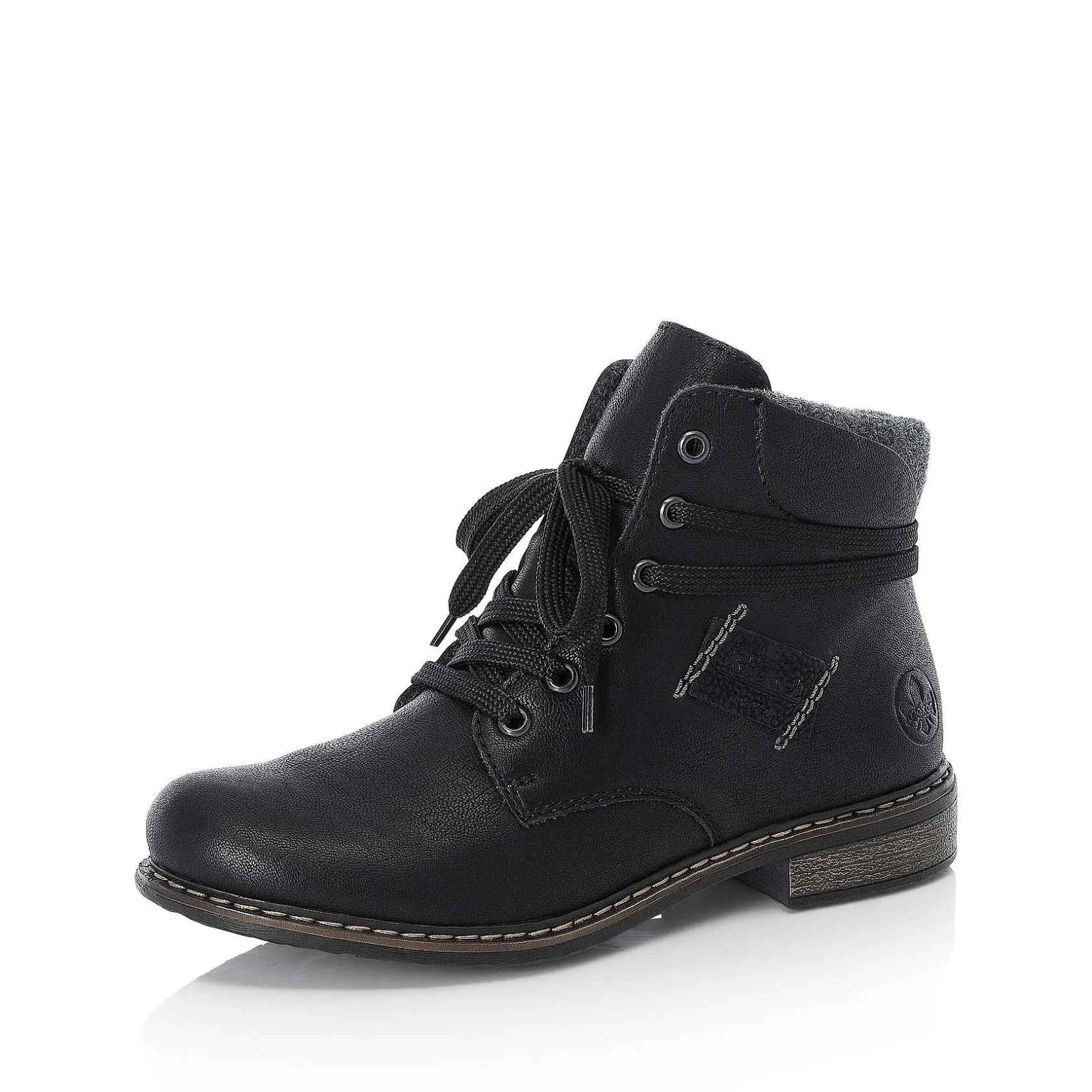 Rieker Ankle Boots & Boots-Women'S Corded Boots Asphalt Black