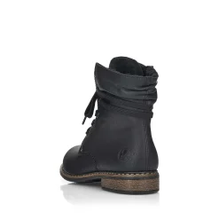 Rieker Ankle Boots & Boots-Women'S Corded Boots Asphalt Black
