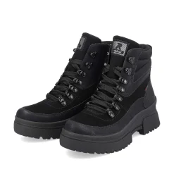 Rieker Ankle Boots & Boots-Women'S Corded Boots Diamond Black