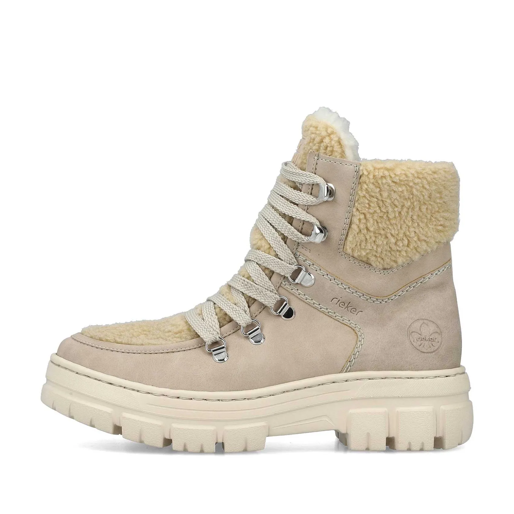 Rieker Ankle Boots & Boots-Women'S Corded Boots Sand Beige