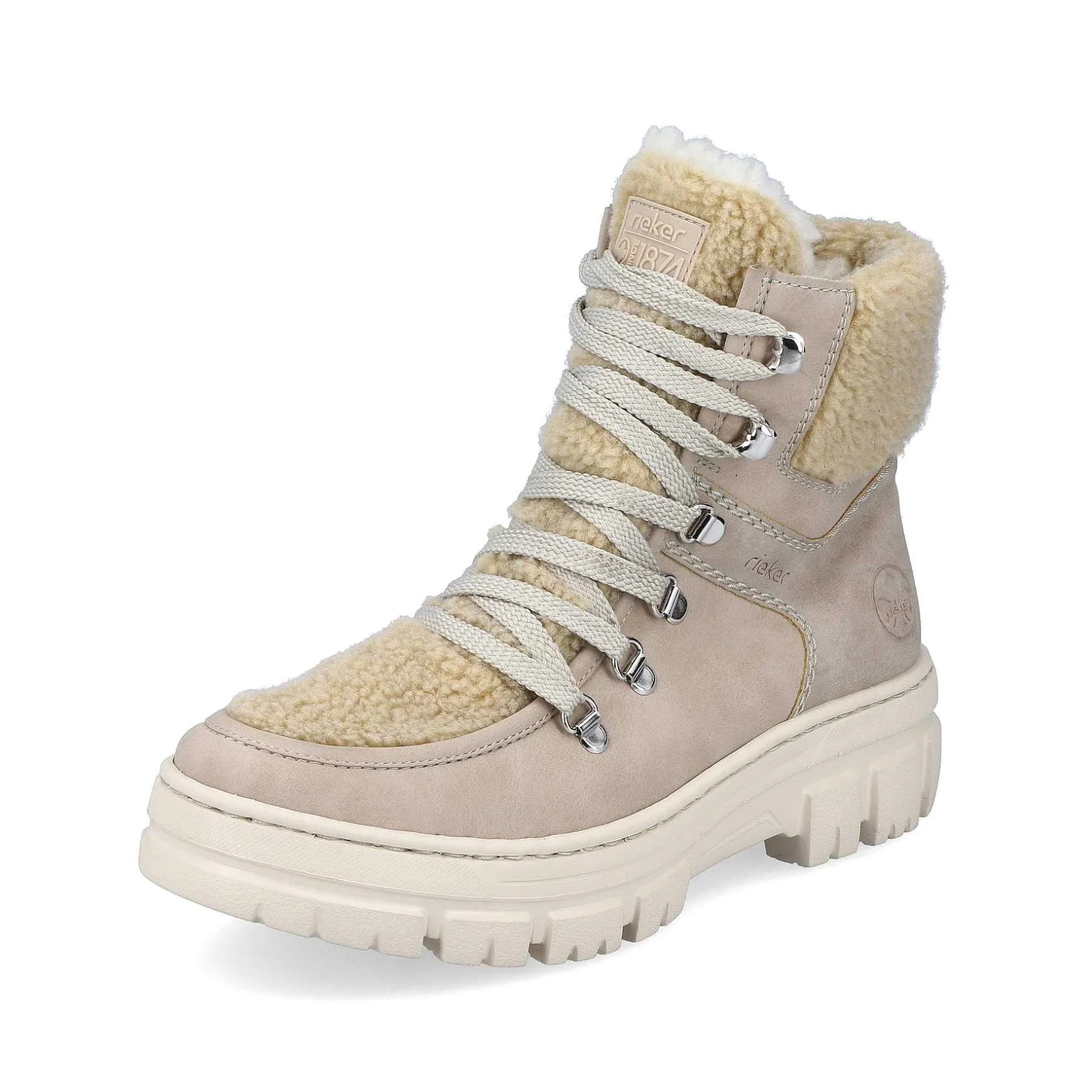 Rieker Ankle Boots & Boots-Women'S Corded Boots Sand Beige