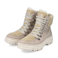Rieker Ankle Boots & Boots-Women'S Corded Boots Sand Beige