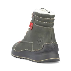 Rieker Ankle Boots & Boots-Women'S Corded Boots Gray Green