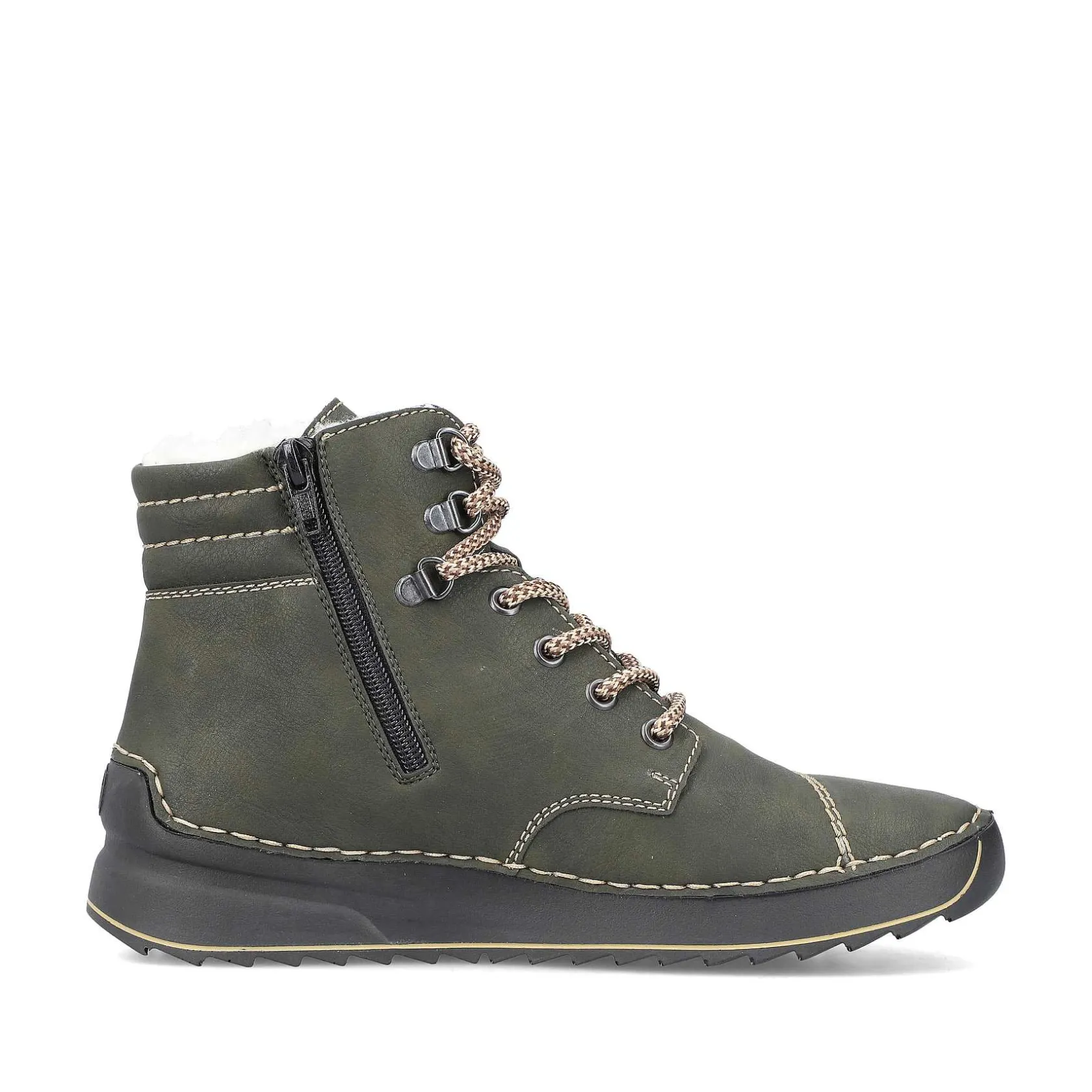 Rieker Ankle Boots & Boots-Women'S Corded Boots Gray Green