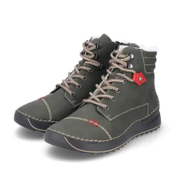 Rieker Ankle Boots & Boots-Women'S Corded Boots Gray Green