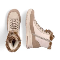 Rieker Ankle Boots & Boots-Women'S Corded Boots Vanilla Beige