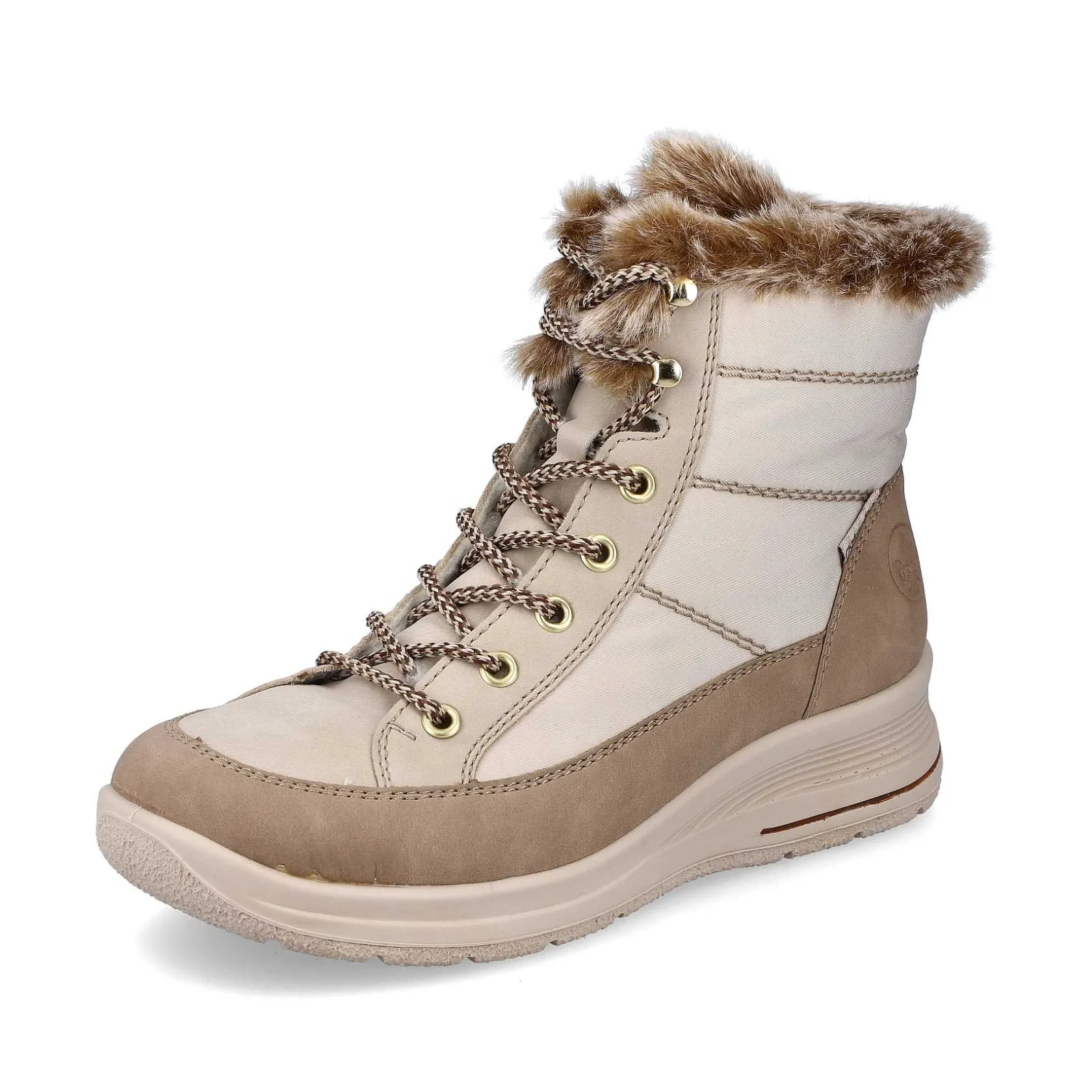 Rieker Ankle Boots & Boots-Women'S Corded Boots Vanilla Beige