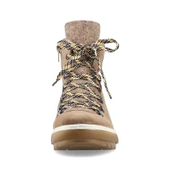 Rieker Ankle Boots & Boots-Women'S Corded Boots Brown Beige
