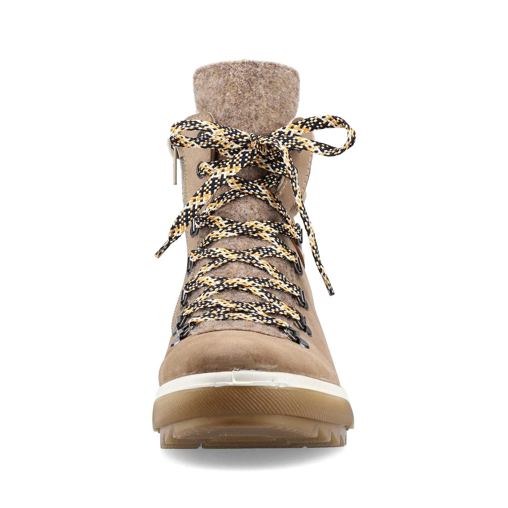 Rieker Ankle Boots & Boots-Women'S Corded Boots Brown Beige