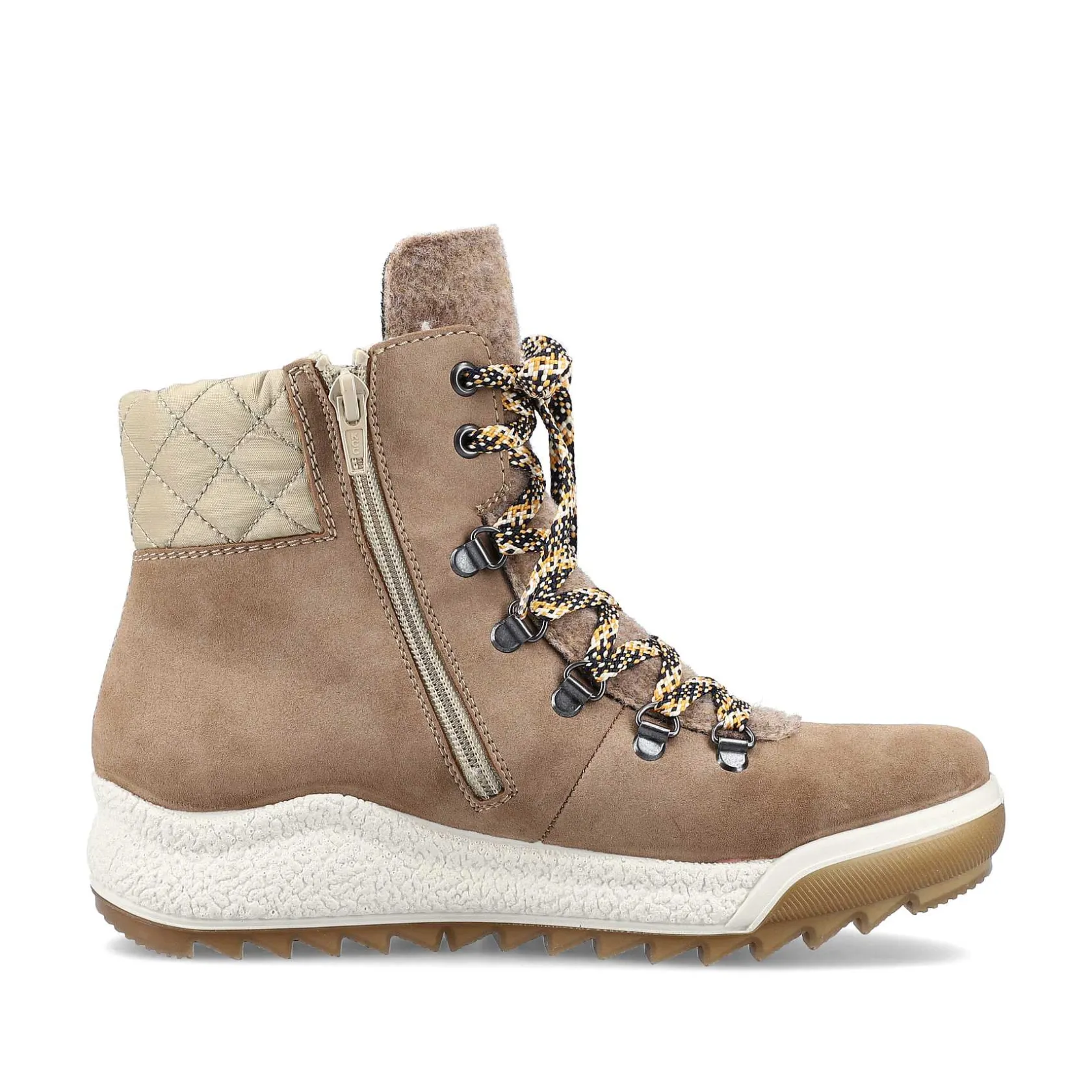 Rieker Ankle Boots & Boots-Women'S Corded Boots Brown Beige