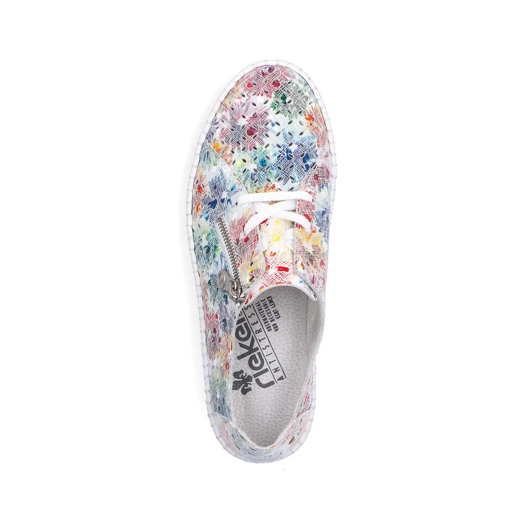 Rieker Low Shoes & Slippers-Women'S Floral Lace-Up Shoes