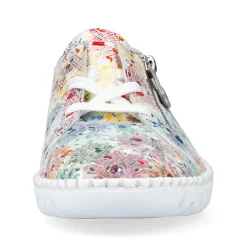 Rieker Low Shoes & Slippers-Women'S Floral Lace-Up Shoes