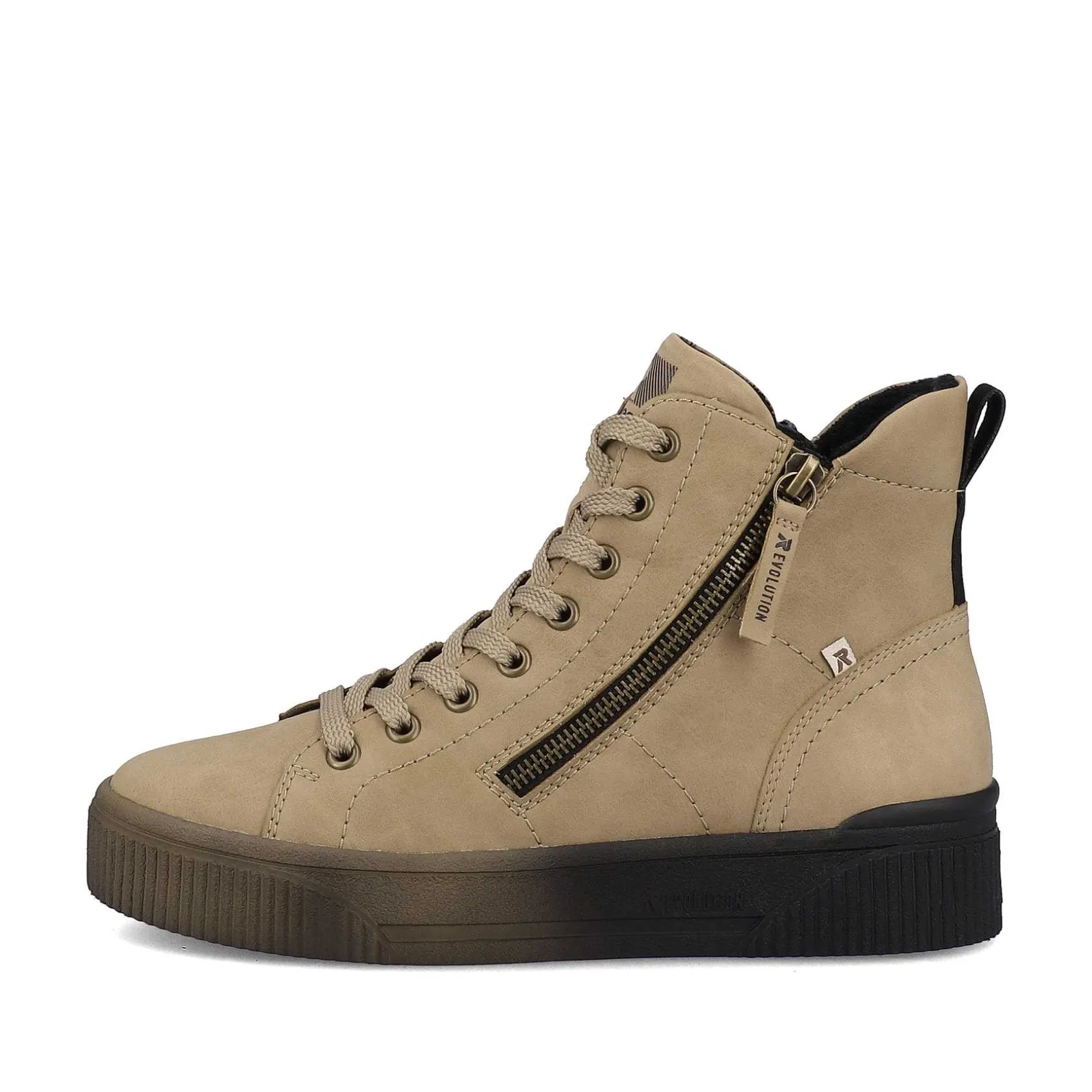 Rieker Sneakers-Women'S High Sneaker Cinnamon