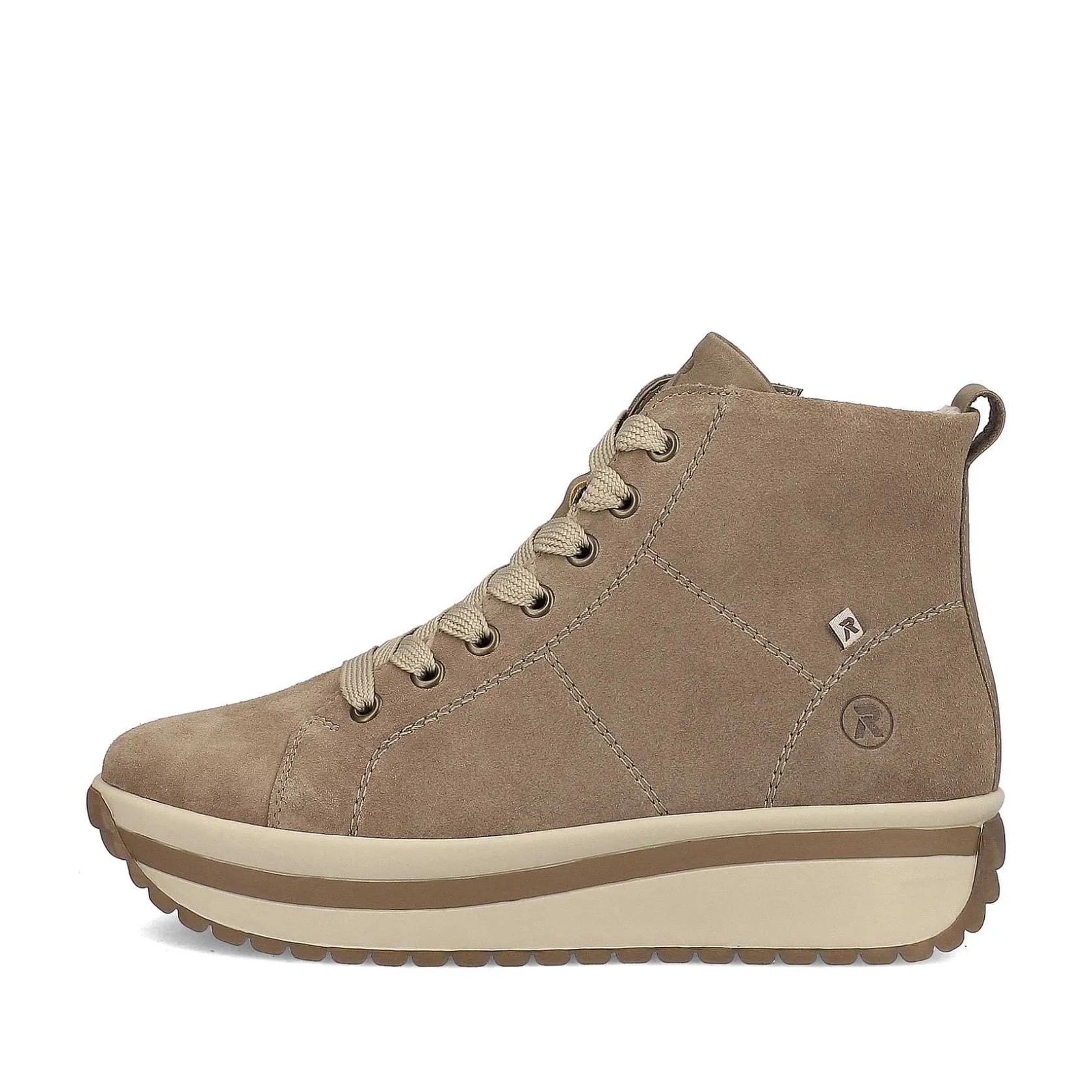 Rieker Sneakers-Women'S High Sneaker Hazel Wood