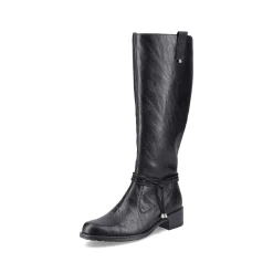 Rieker Ankle Boots & Boots-Women'S High-Shaft Boots Deep Black