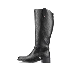 Rieker Ankle Boots & Boots-Women'S High-Shaft Boots Deep Black