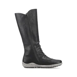 Rieker Ankle Boots & Boots-Women'S High-Shaft Boots Deep Black