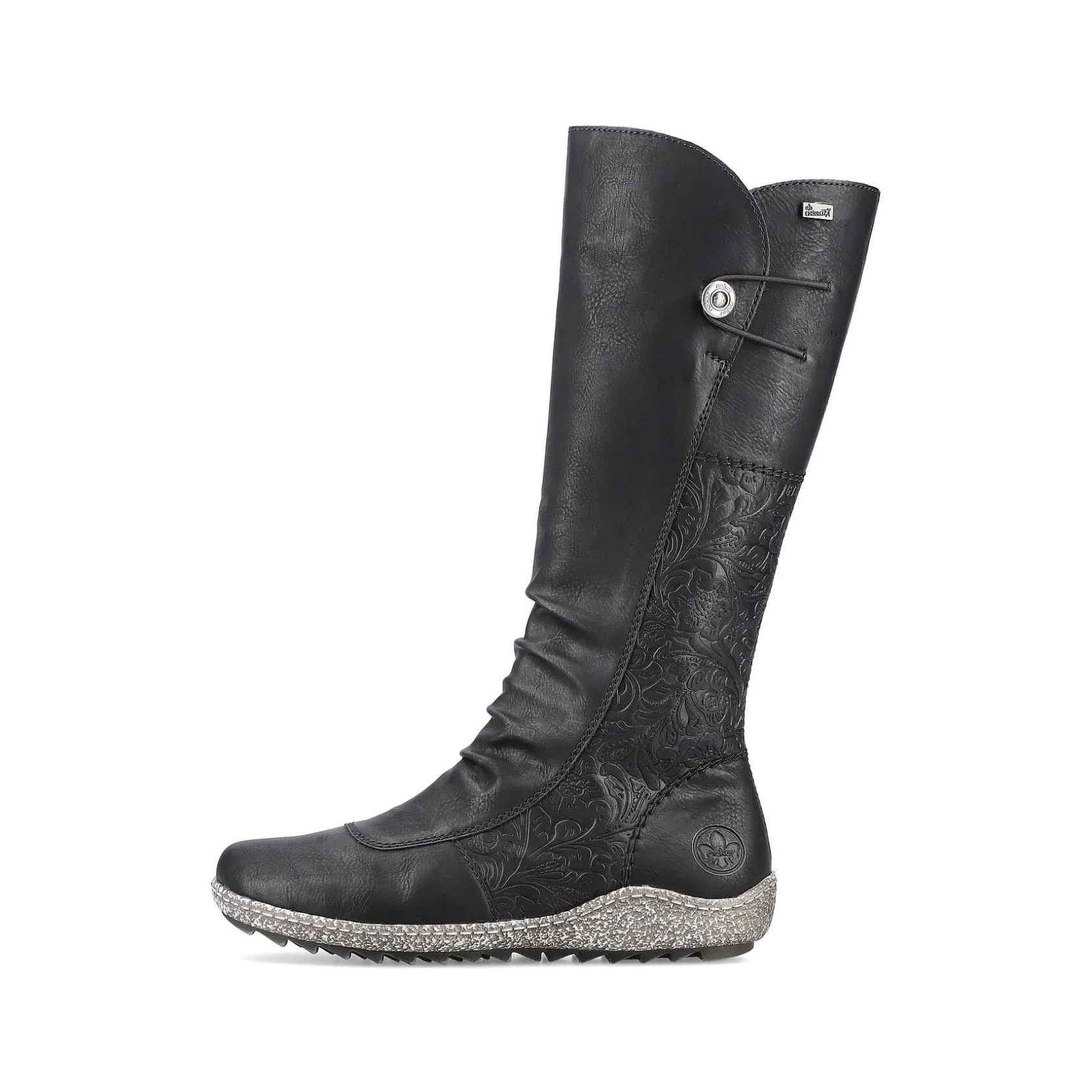 Rieker Ankle Boots & Boots-Women'S High-Shaft Boots Deep Black