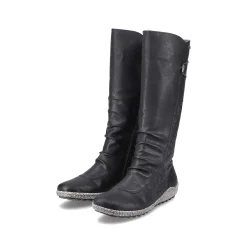 Rieker Ankle Boots & Boots-Women'S High-Shaft Boots Deep Black