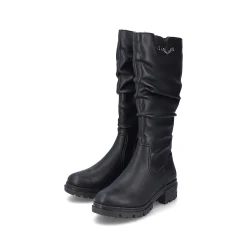 Rieker Ankle Boots & Boots-Women'S High-Shaft Boots Night Black