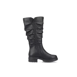 Rieker Ankle Boots & Boots-Women'S High-Shaft Boots Night Black