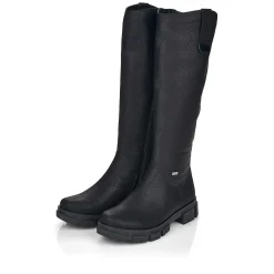 Rieker Ankle Boots & Boots-Women'S High-Shaft Boots Deep Black