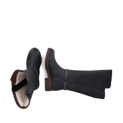 Rieker Ankle Boots & Boots-Women'S High-Shaft Boots Deep Black