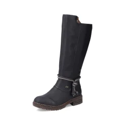 Rieker Ankle Boots & Boots-Women'S High-Shaft Boots Deep Black