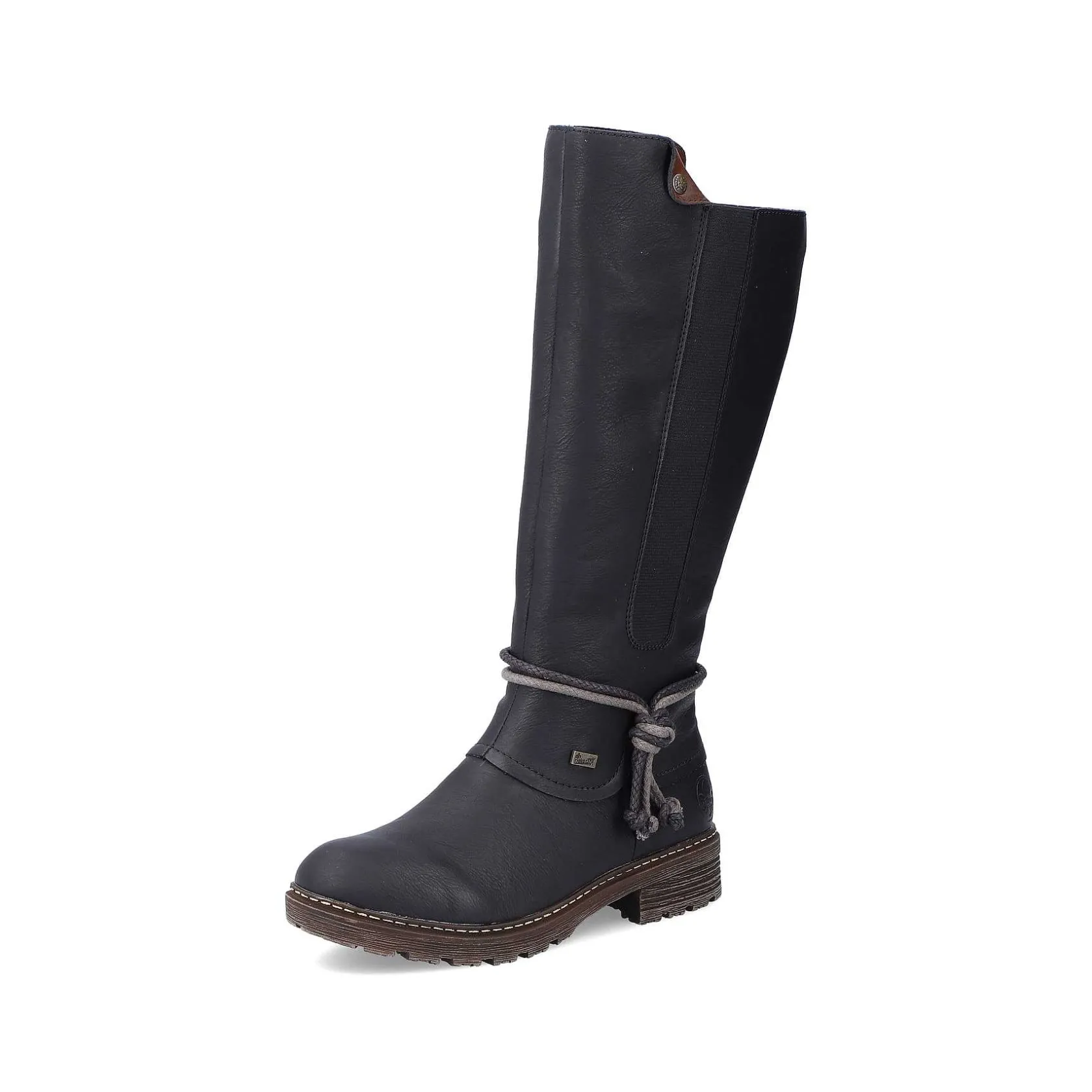 Rieker Ankle Boots & Boots-Women'S High-Shaft Boots Deep Black
