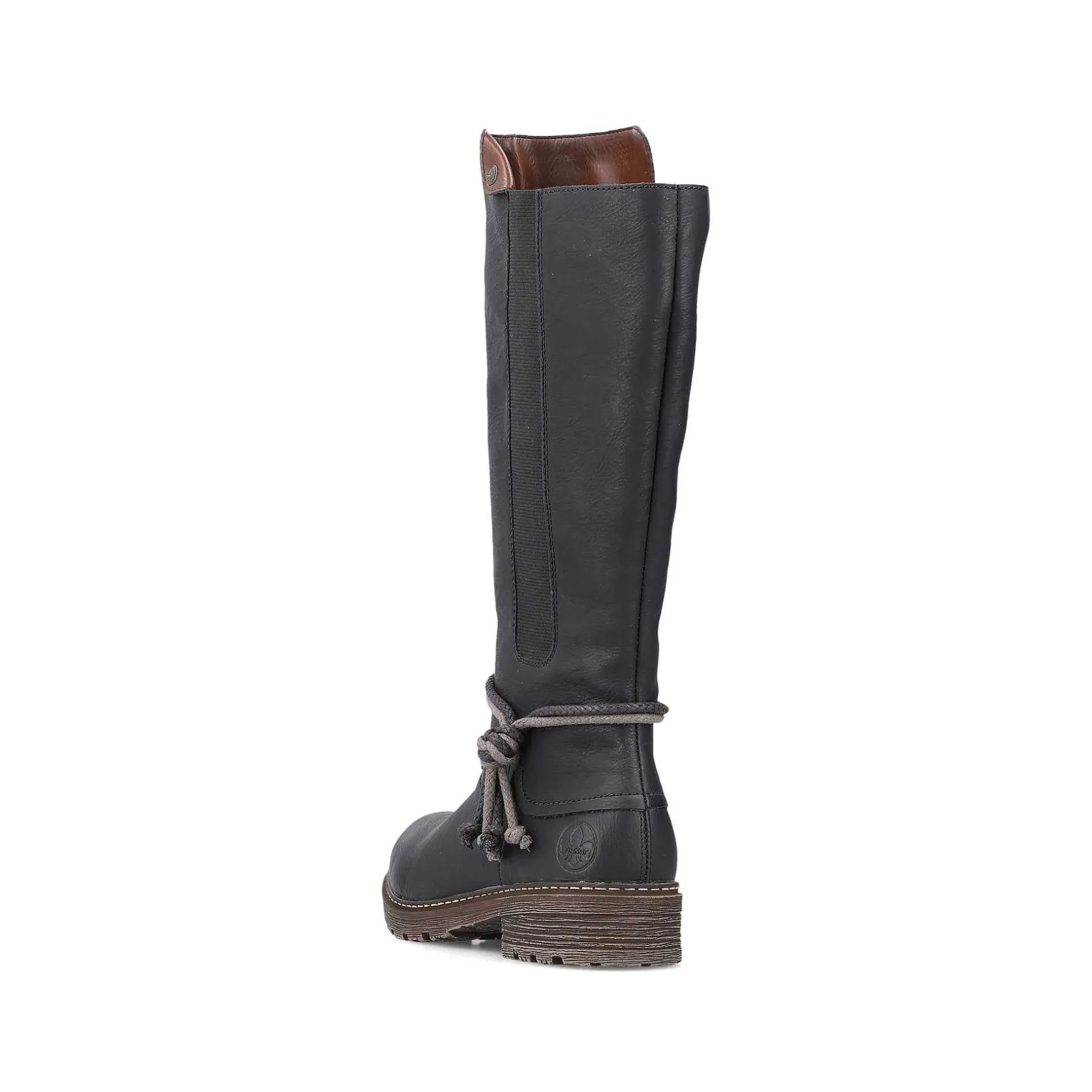Rieker Ankle Boots & Boots-Women'S High-Shaft Boots Deep Black
