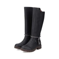 Rieker Ankle Boots & Boots-Women'S High-Shaft Boots Deep Black