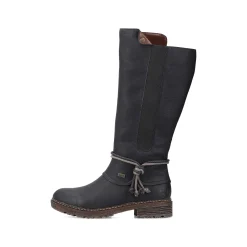 Rieker Ankle Boots & Boots-Women'S High-Shaft Boots Deep Black