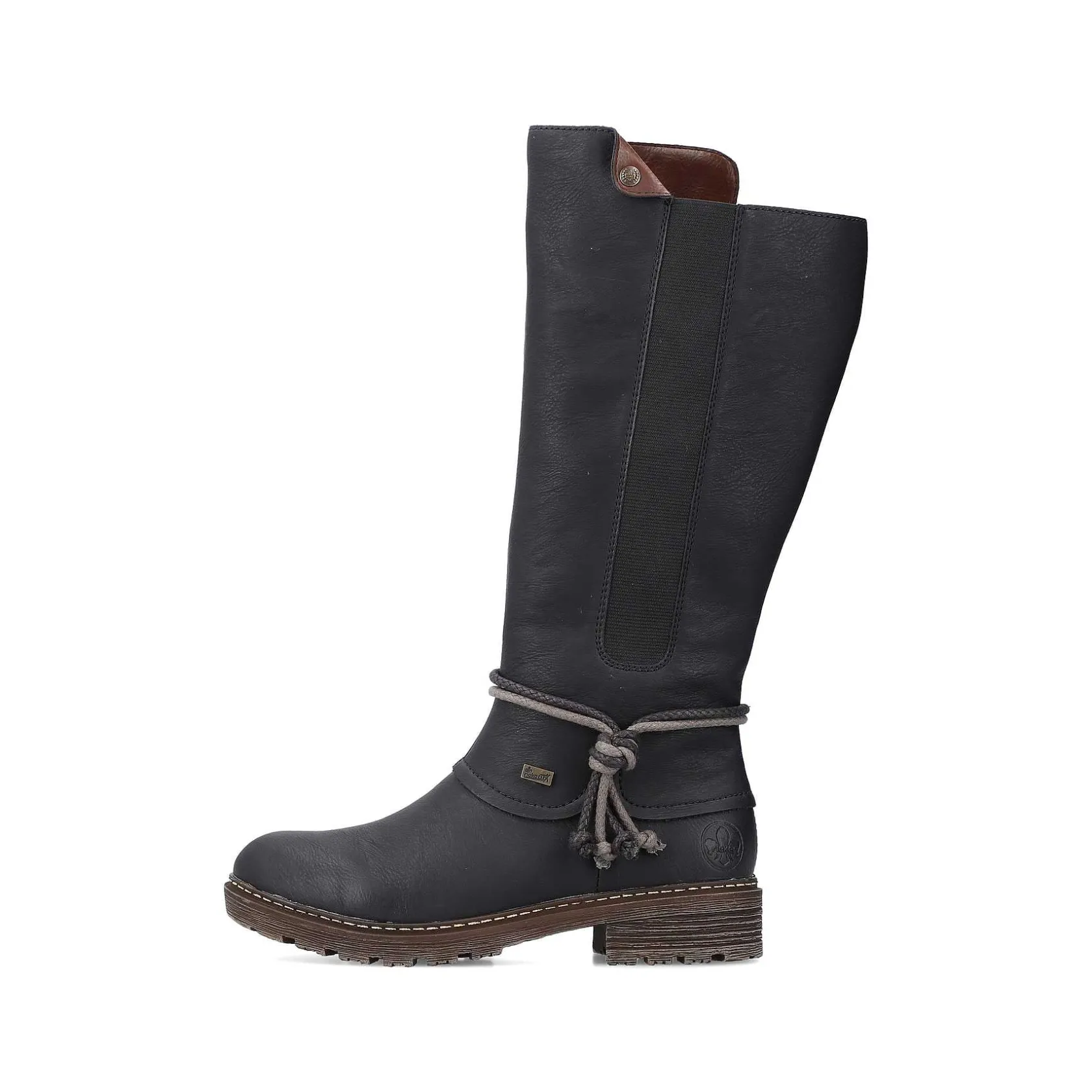 Rieker Ankle Boots & Boots-Women'S High-Shaft Boots Deep Black