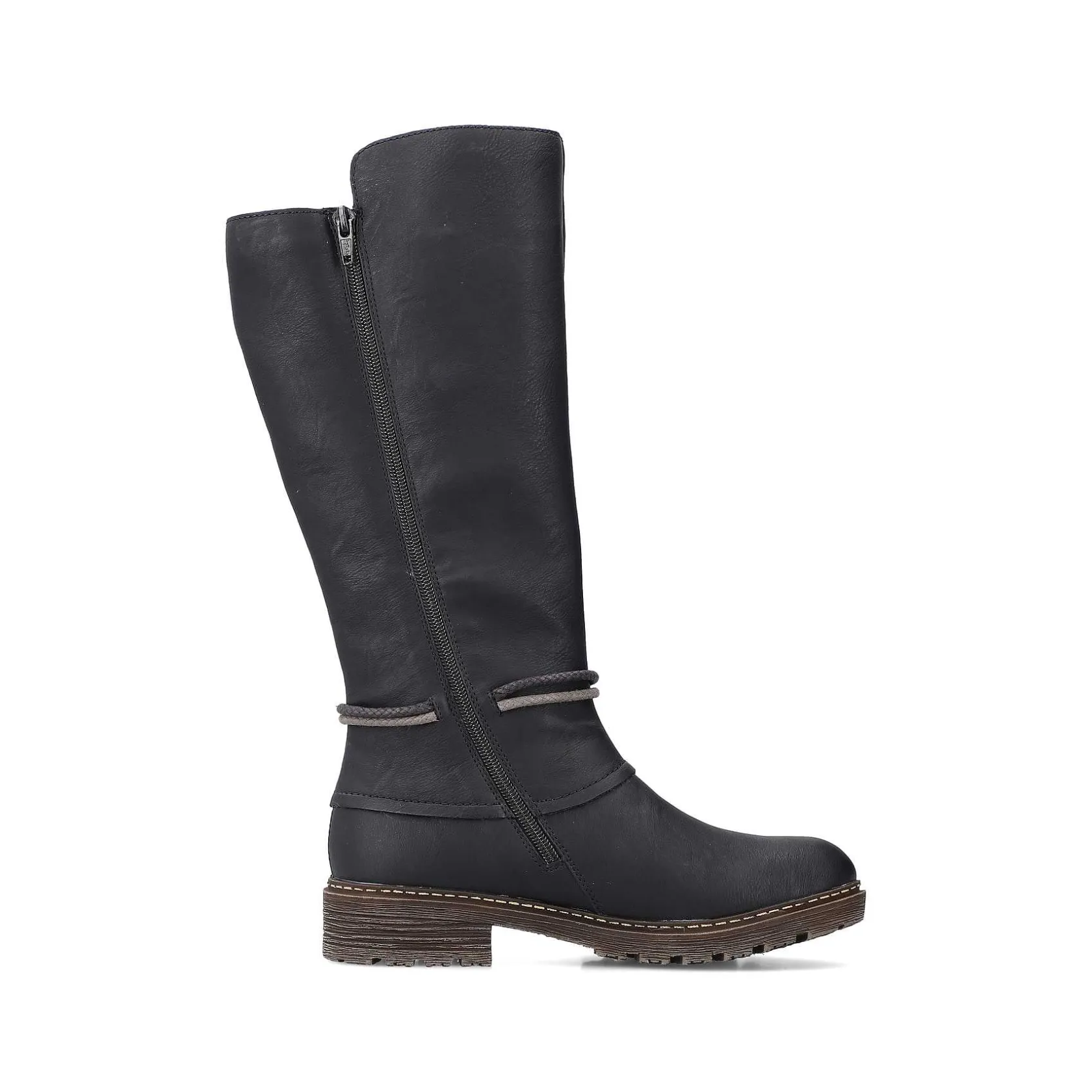Rieker Ankle Boots & Boots-Women'S High-Shaft Boots Deep Black