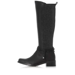 Rieker Ankle Boots & Boots-Women'S High-Shaft Boots Deep Black