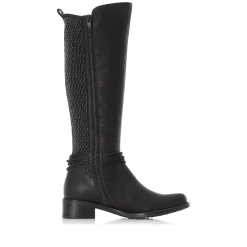 Rieker Ankle Boots & Boots-Women'S High-Shaft Boots Deep Black