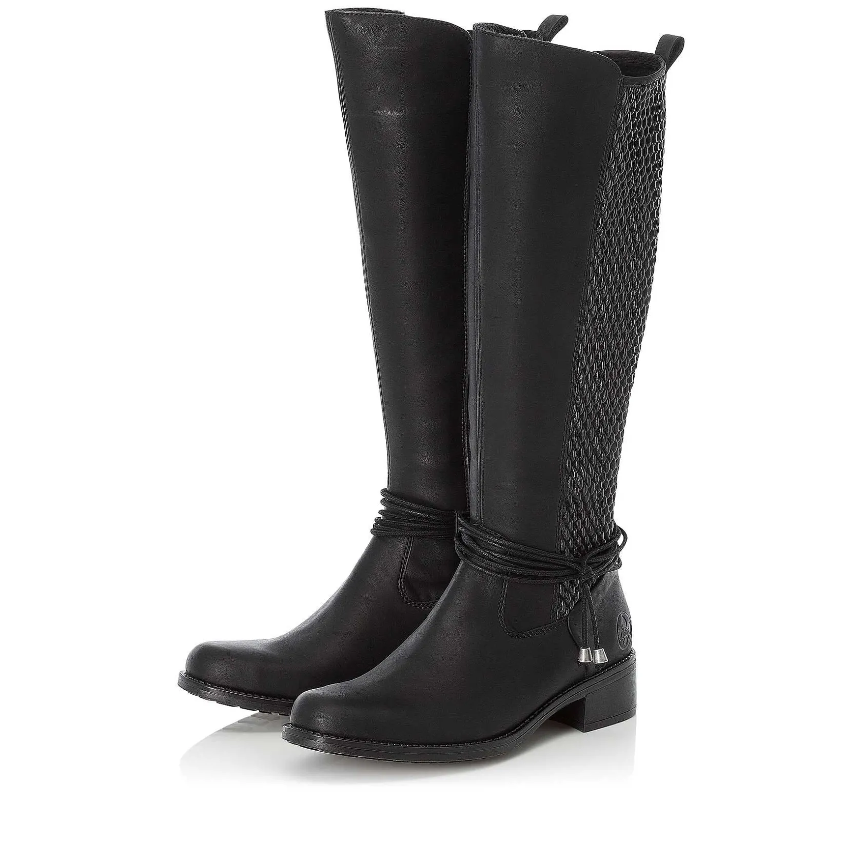 Rieker Ankle Boots & Boots-Women'S High-Shaft Boots Deep Black