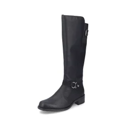 Rieker Ankle Boots & Boots-Women'S High-Shaft Boots Night Black