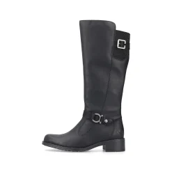 Rieker Ankle Boots & Boots-Women'S High-Shaft Boots Night Black