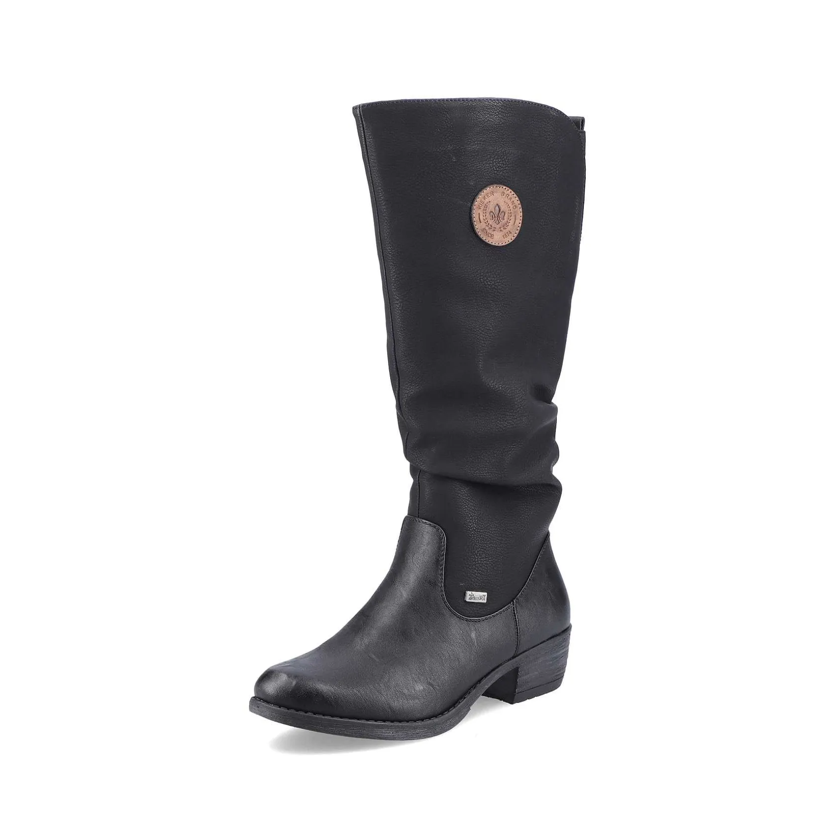 Rieker Ankle Boots & Boots-Women'S High-Shaft Boots Deep Black