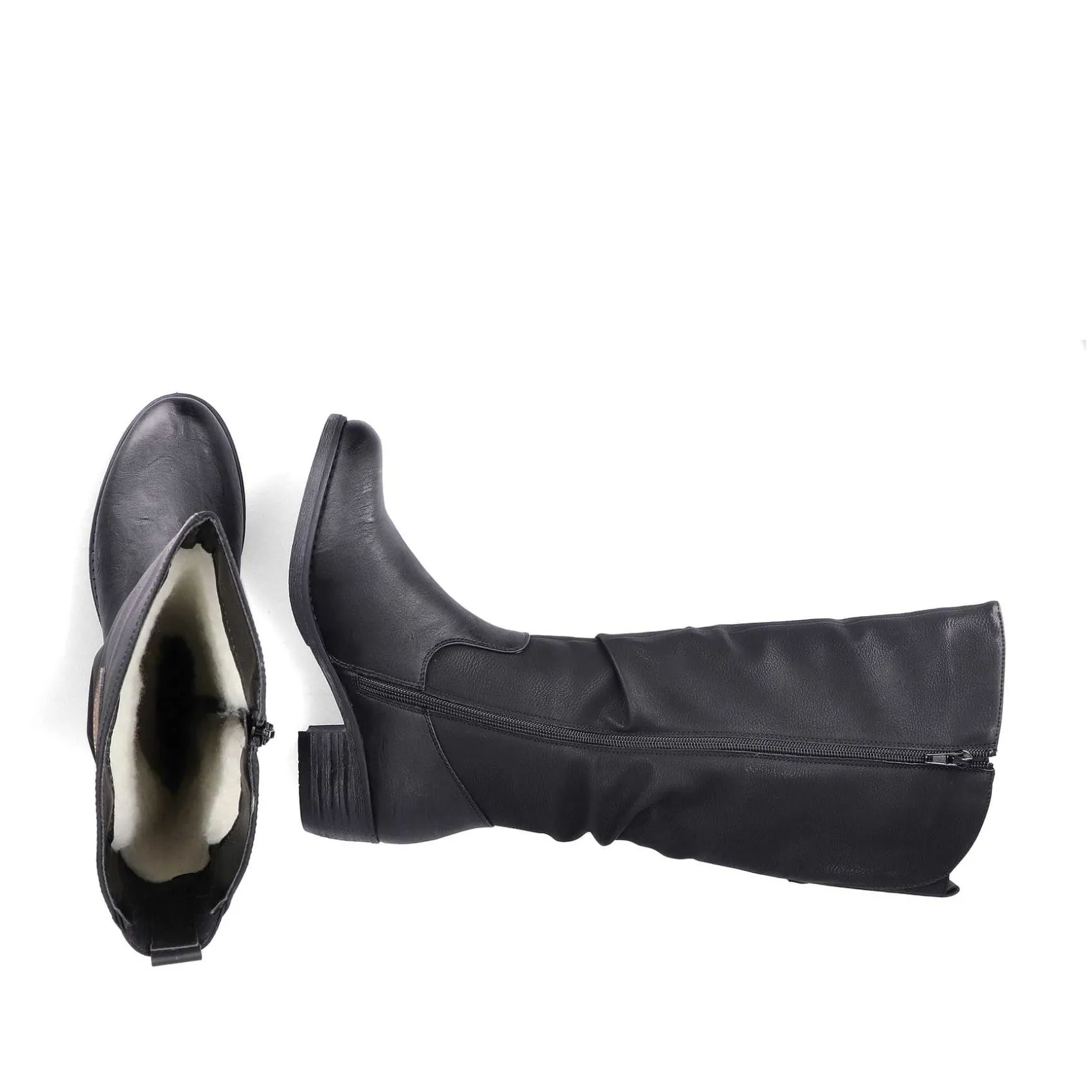 Rieker Ankle Boots & Boots-Women'S High-Shaft Boots Deep Black