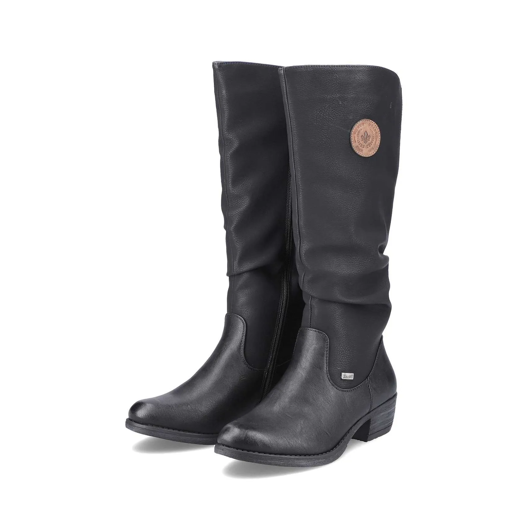 Rieker Ankle Boots & Boots-Women'S High-Shaft Boots Deep Black