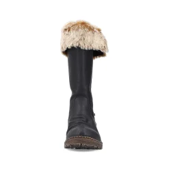 Rieker Ankle Boots & Boots-Women'S High-Shaft Boots Night Black