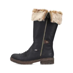Rieker Ankle Boots & Boots-Women'S High-Shaft Boots Night Black