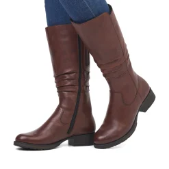Rieker Ankle Boots & Boots-Women'S High-Shaft Boots Coffee Brown