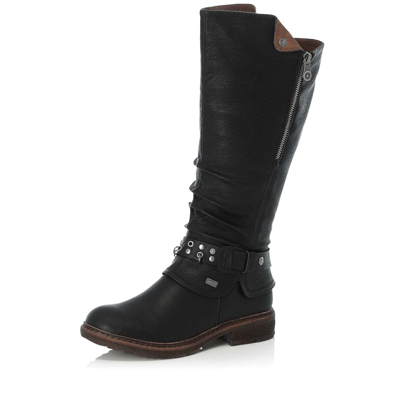 Rieker Ankle Boots & Boots-Women'S High-Shaft Boots Night Black